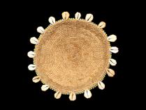 Kuba Hat with Cowrie Shells MW60 - D.R. Congo - SOLD 4